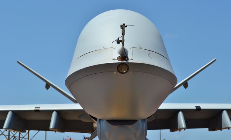 MQ-( Reaper drone at Tingall Air Force Base Panama City FL April 22 2017